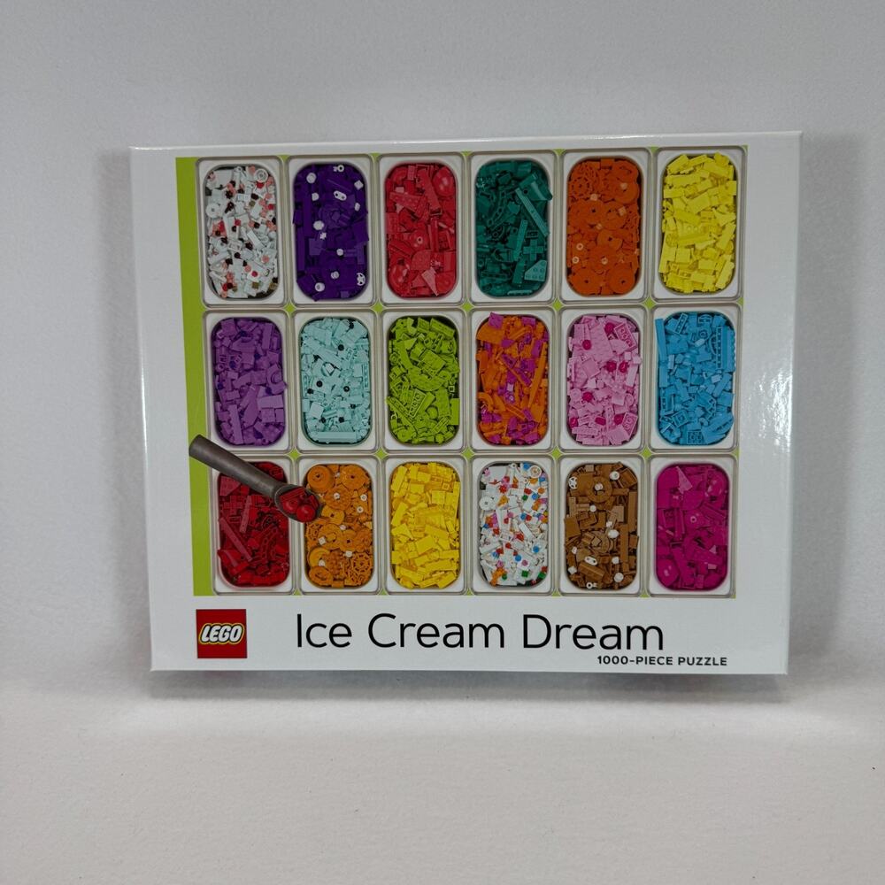 Lego Ice Cream Dream Puzzle 1000 Piece 25x20 Clair Michelle Lydia Ortiz New